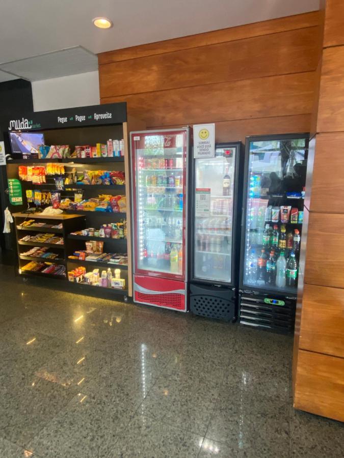 Flat Com Vista Panoramica -15- Na Barra Da Tijuca - Estacionamento Gratuito - Frigobar - Ar Condicionado - Piscina - Academia - Balsa Para Praia Gratis - Varanda - Vista Parcial Mar E Lagoa Rio de Janeiro Bagian luar foto