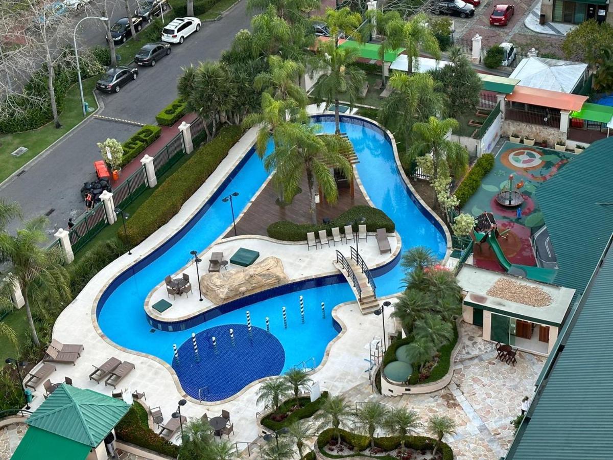 Flat Com Vista Panoramica -15- Na Barra Da Tijuca - Estacionamento Gratuito - Frigobar - Ar Condicionado - Piscina - Academia - Balsa Para Praia Gratis - Varanda - Vista Parcial Mar E Lagoa Rio de Janeiro Bagian luar foto